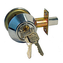 Kale  Замок врезной 189-3MF-BS45-BP-5KEY-(SP,Ros) (крест.ключ) STB 189f0000018