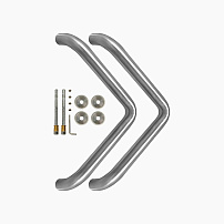 Ручка-скоба РН-2203/25/300/INOX/М8*140