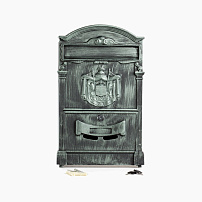 Ящик почтовый №4010В (зелёная патина)
