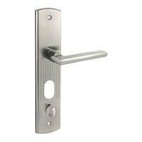 Нора-М  Ручка для китайских дверей 200(108)-68 мм (матовый никель) - правая