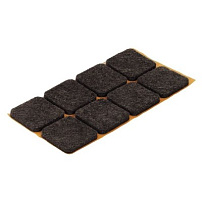 Демпфер (подпятник) мебельный KL-60 40х40