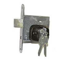 Kale  Замок врезной 257L-BS60-CP-5KEY-(w/oSP,w/oRos)- PB (75мм) (cувальдный)