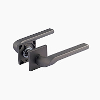 Нора-М  Ручка дверная Slim 131К (графит)