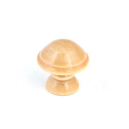 Ручка-кнопка мебельная гриб светлая (дерево)