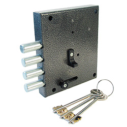 Замок накладной 131.11.003 :1 ZSI (аналог Керберос) н/к гаражный