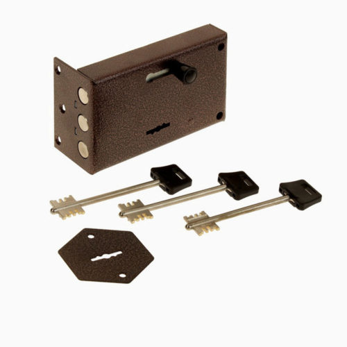 Замок накладной ЗНС3-2  Соболь  б/о (3 ключа)  Сенат