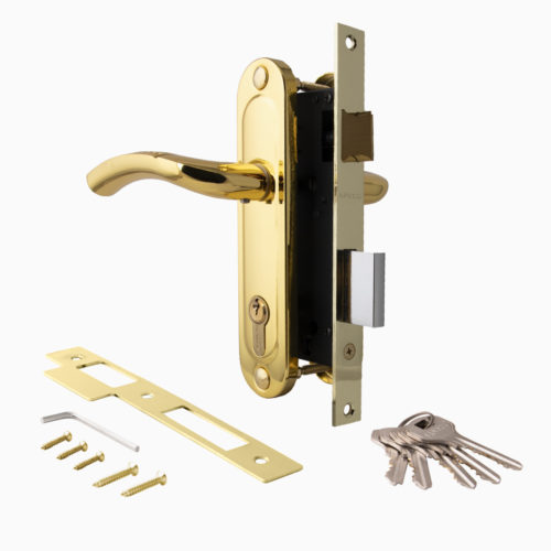 Замок врезной 1227/60-G/GM  Апекс