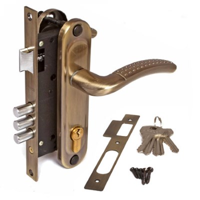 Замок врезной 1527/60-AB  Апекс