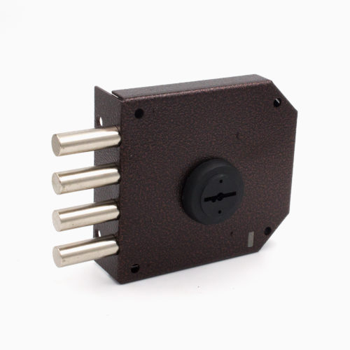 Замок накладной 1.05.51. КМА  БАЗАЛЬТ (полный комплект)