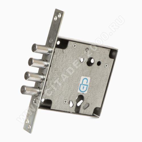 CERBER Замок врезной C6-4 О (4 ригеля, без цилиндра, без ответной планки)