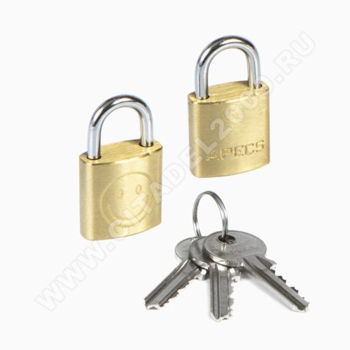 Замок навесной PDB-20-20-Blister (2Locks+3Keys)