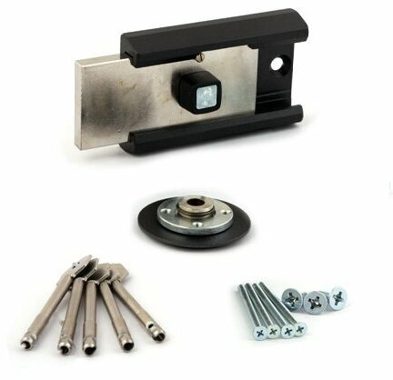 Замок накладной  Барьер-4Р  длина стержня ключа 108 мм г.С-Пб