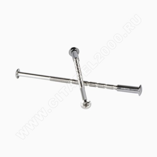 Стяжка винтовая SCR-M6-120(20)-NI (2 шт.)  Апекс  под ручки на планке