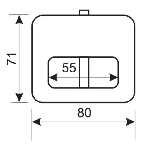 Аллюр  Замок навесной ВС2-10-01С (KD-80)