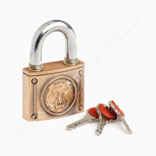 Авангард  Замок навесной ВС2М-60 МЕДВЕДЬ (медь) d11,5 мм