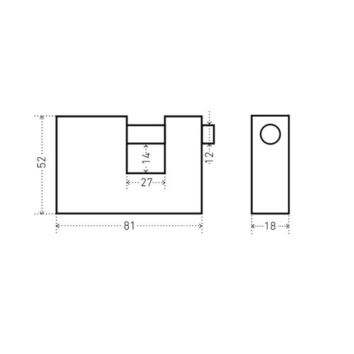 Аллюр  Замок навесной ВС1Ч-780