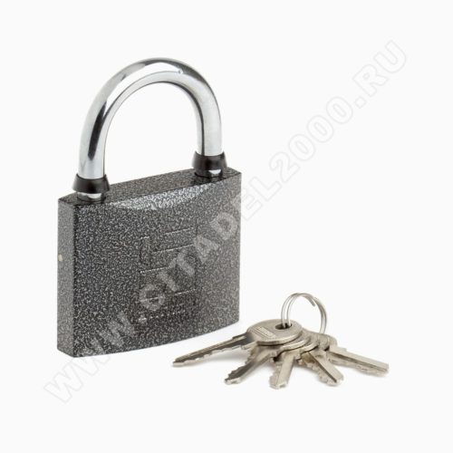 Аллюр  Замок навесной HG-375C (ВС1Ч-375) полимер 5 ключей