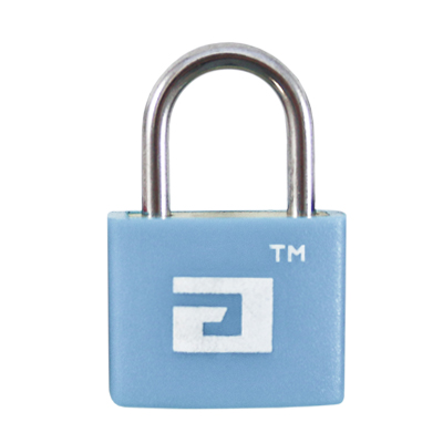 Аллюр  Замок навесной ВС1Л-20 (голубой)