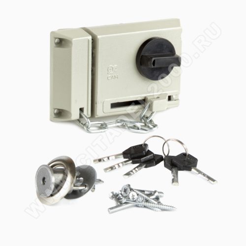 Замок накладной 86700 САМ Нд АцП (серый) г.Рязань