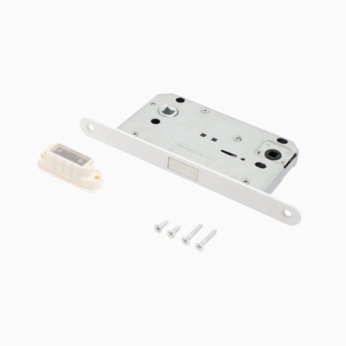 Аллюр  Защёлка АРТ 5300-MC-WC W (мат.белый) МАГНИТНАЯ