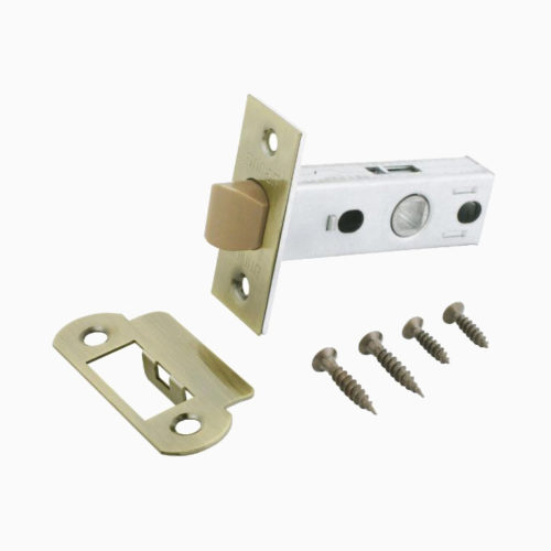 Аллюр  Защёлка АРТ L45-8-P AB (ст.бронза) пластик