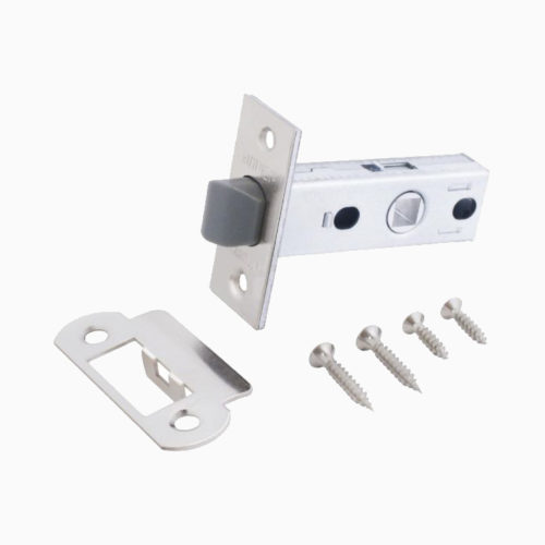 Аллюр  Защёлка АРТ L45-8-P SN (мат.никель) пластик