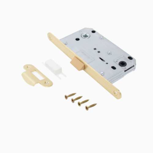 Аллюр  Защёлка АРТ 5300-P-WC SB (мат.золото) пластик