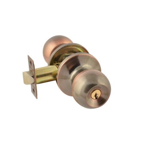 ISPARUS Защелка ЗШ-01 (старая медь) (ключ/фикс.)