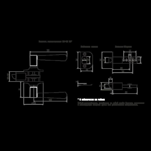 ISPARUS Защелка НН-05 (старая медь)