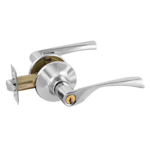 ISPARUS Защелка ЗВ2-01 (хром) (ключ/фикс.)