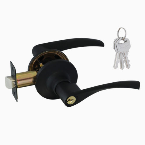 ISPARUS Защелка ЗВ2-01 (чёрный) (ключ/фикс.)