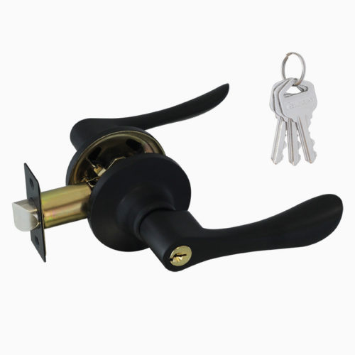 ISPARUS Защелка ЗВ3-01 (чёрный) (ключ/фикс.)