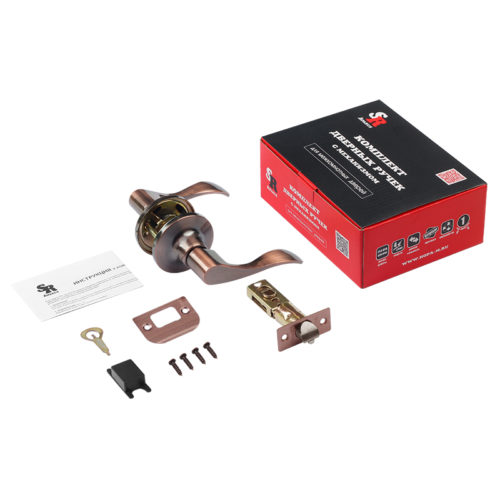 ISPARUS Защелка ЗВ1-05 (старая медь)