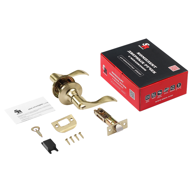 ISPARUS Защелка ЗВ1-03 (матовое золото) (фикс.) ISPARUS Защелка ЗВ1-03 (матовое золото) (фикс.)