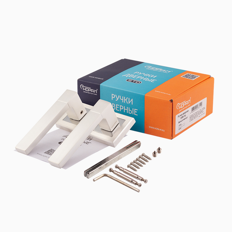 Н-М Ручка дверная 109K AL (белый жемчуг) Н-М Ручка дверная 109K AL (белый жемчуг)