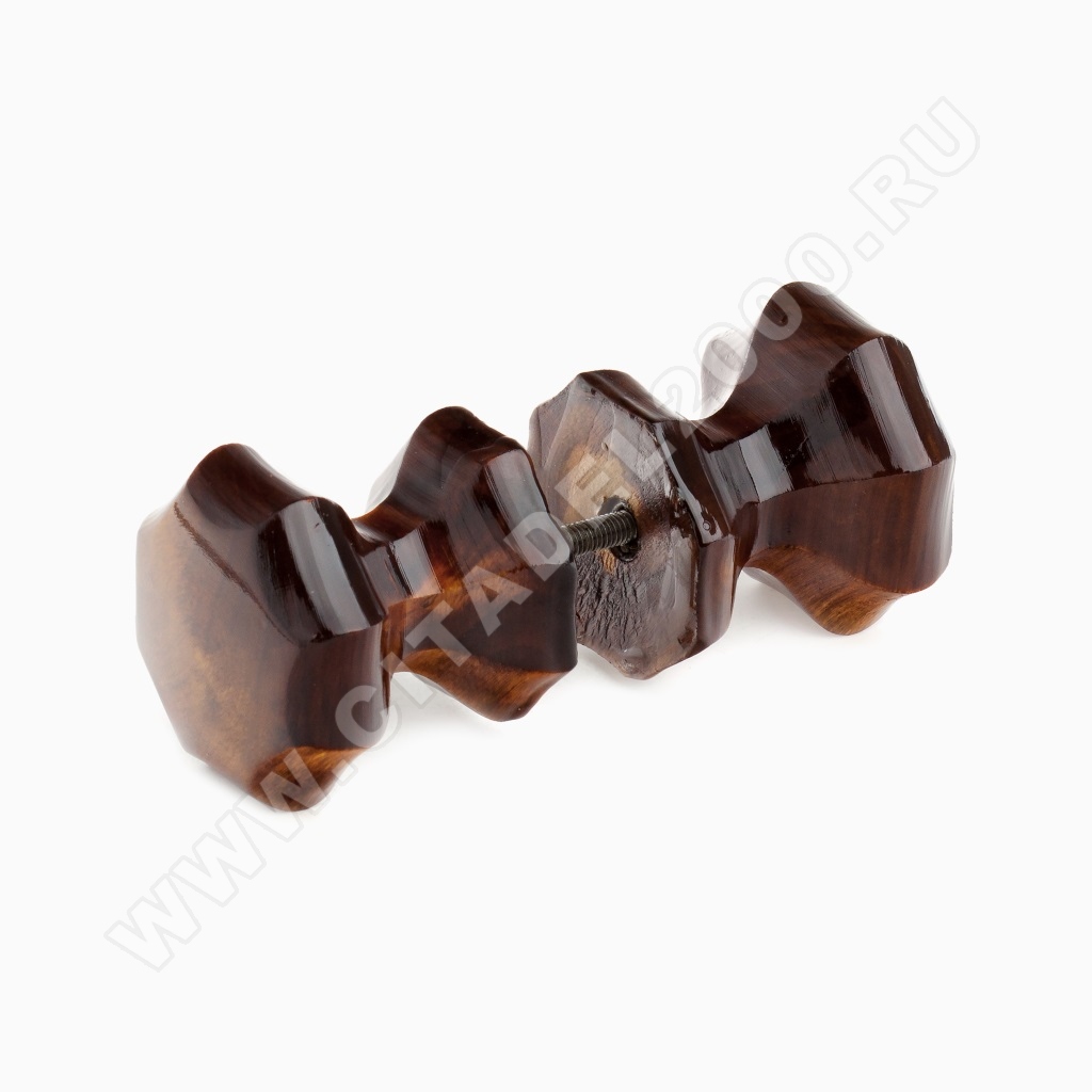 Ручка деревянная граненая Красное дерево Ручка деревянная граненая Красное дерево