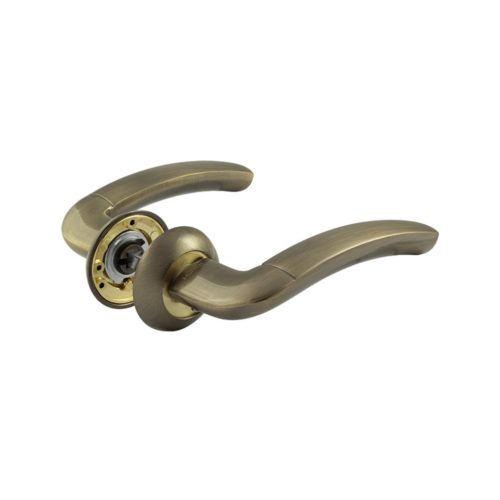 Н-М  Ручка дверная 23А AL (старая бронза)