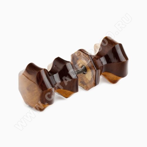 Ручка деревянная граненая  Мокко