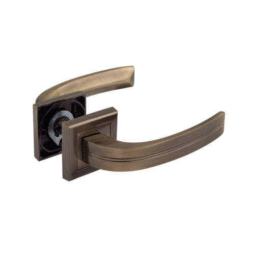 Н-М  Ручка дверная 106K AL (старая бронза)