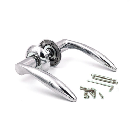 Н-М  Ручка дверная 94А AL (хром)