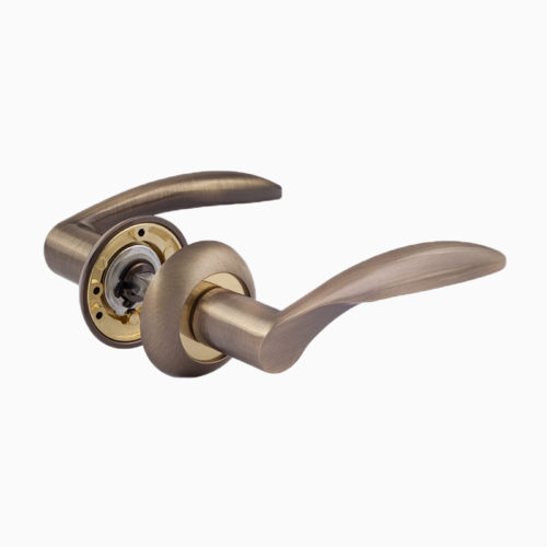 Н-М  Ручка дверная 94A AL (старая бронза)