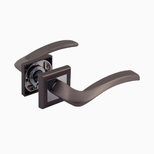 Н-М  Ручка дверная 112K AL (графит)