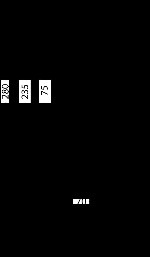 Аллюр  Ручка РН-А222 ( универсальная) для кит. метал. дверей (правая)