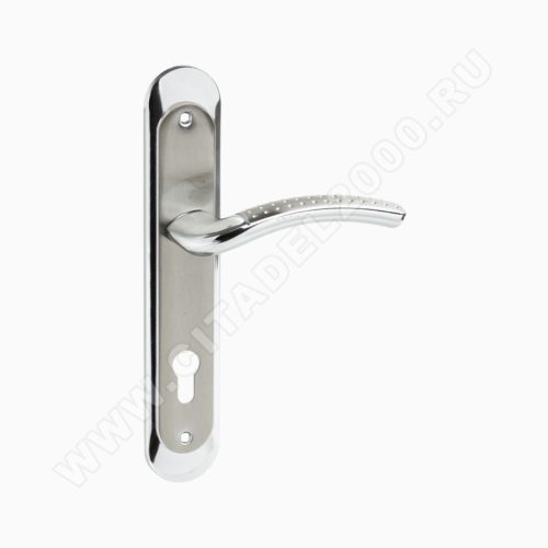 Ручка на ПЛАНКЕ PALIDORE 59HHP (хром/мат.никель)
