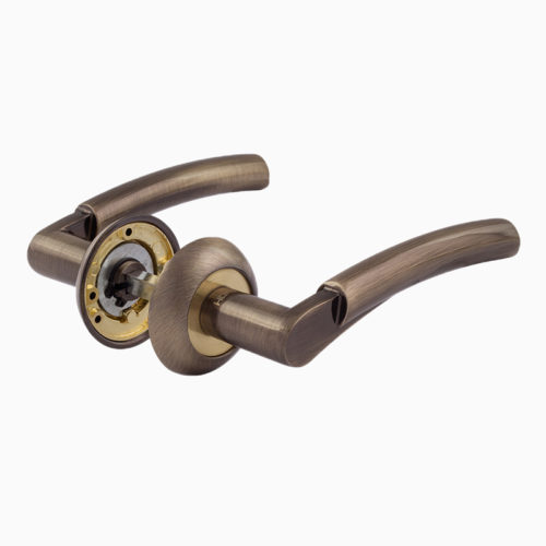 Н-М  Ручка дверная 99A AL (старая бронза)