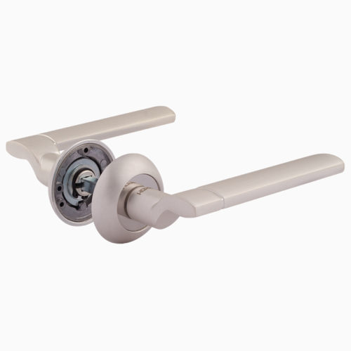 Н-М  Ручка дверная 103A AL (белый жемчуг)