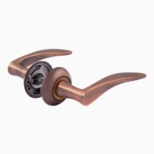 Н-М  Ручка дверная 38A AL (старая медь)