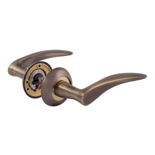 Н-М  Ручка дверная 38A АL (старая бронза)