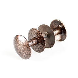 Ручка-кнопка РК2-1 (медь) алюминий