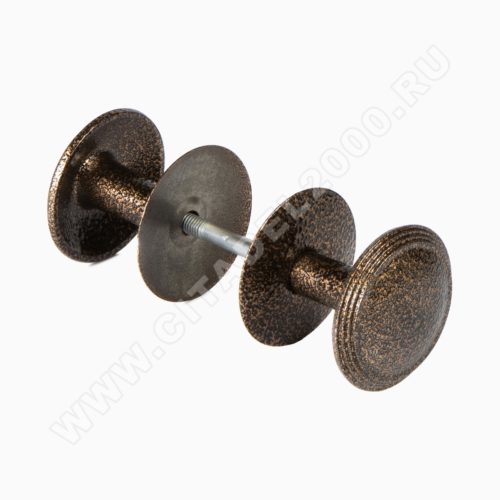 Ручка-кнопка РК2-2 (медь) алюминий